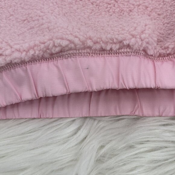 NEW Hanna Andersson Size 4 100 Faux Shearling Crewneck Pink Winter - Picture 11 of 11